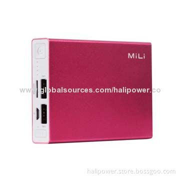 Portable power bank with lithium battery